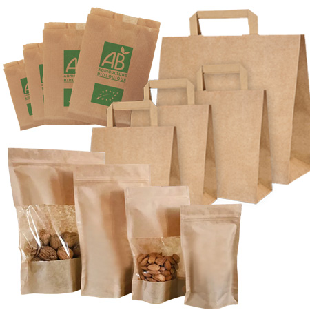 Sachets kraft et sac Emballage